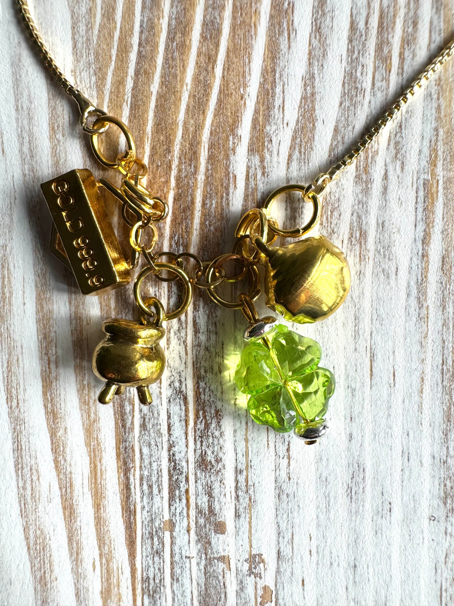 Pot of Gold Charm Bracelet