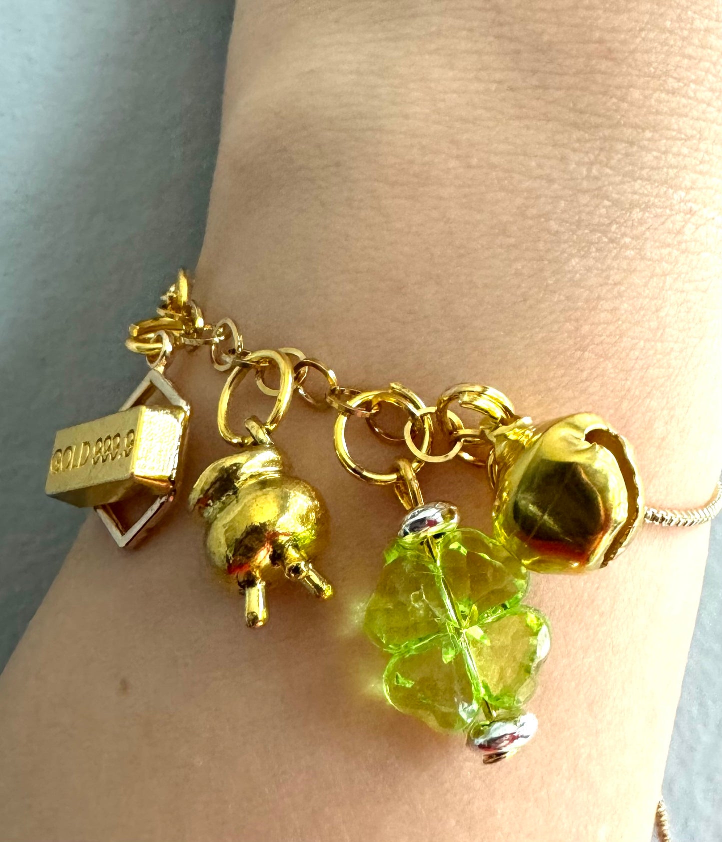 Pot of Gold Charm Bracelet