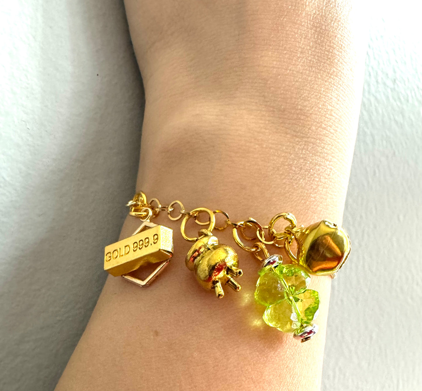 Pot of Gold Charm Bracelet