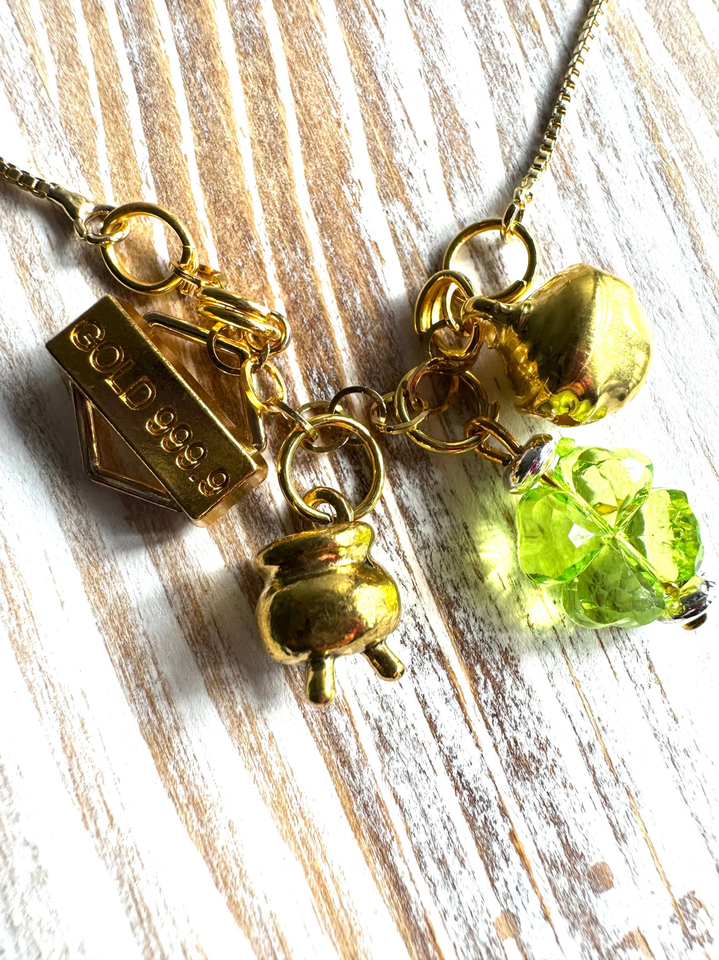 Pot of Gold Charm Bracelet