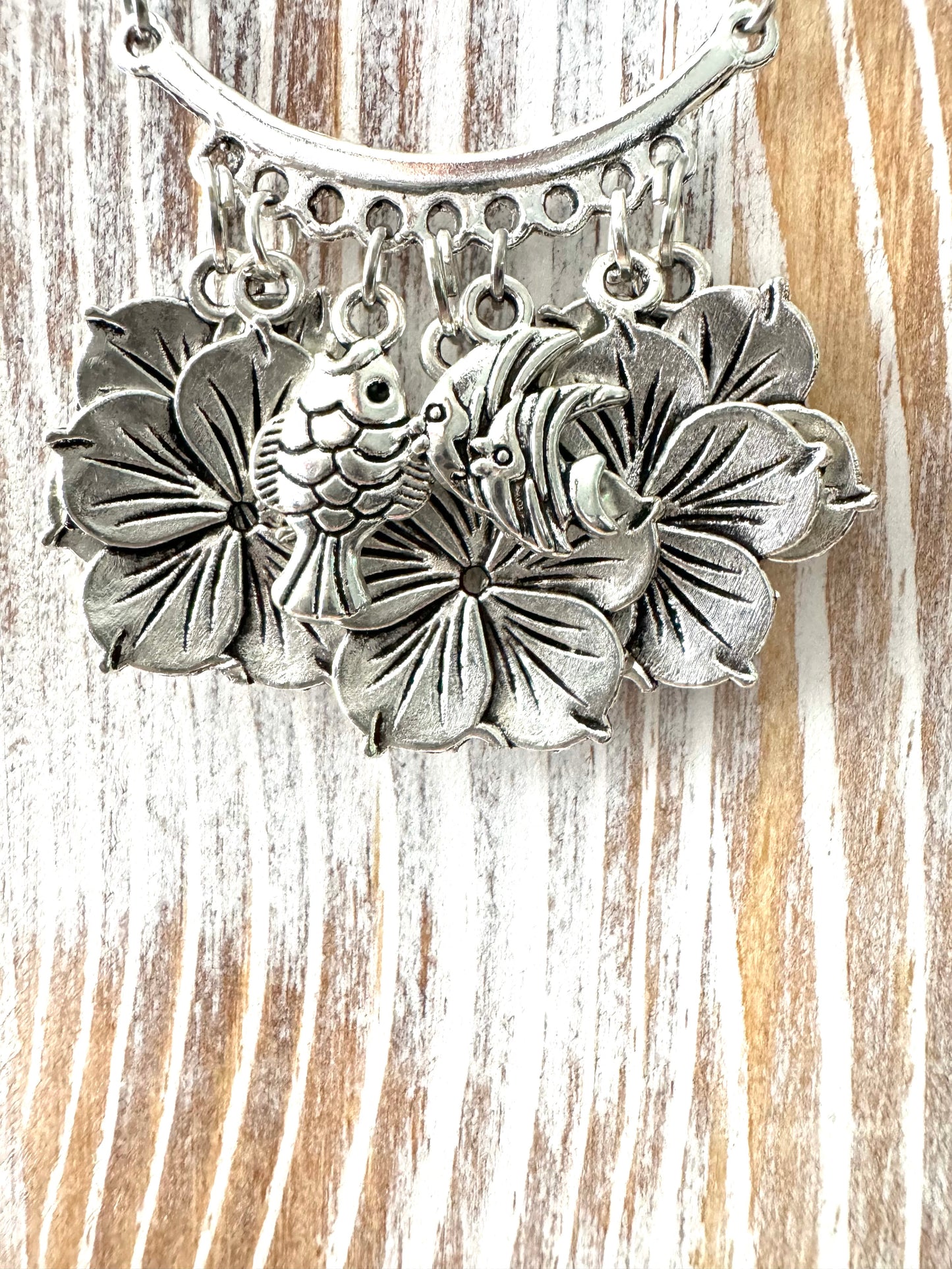 Bohemian Hibiscus Necklace