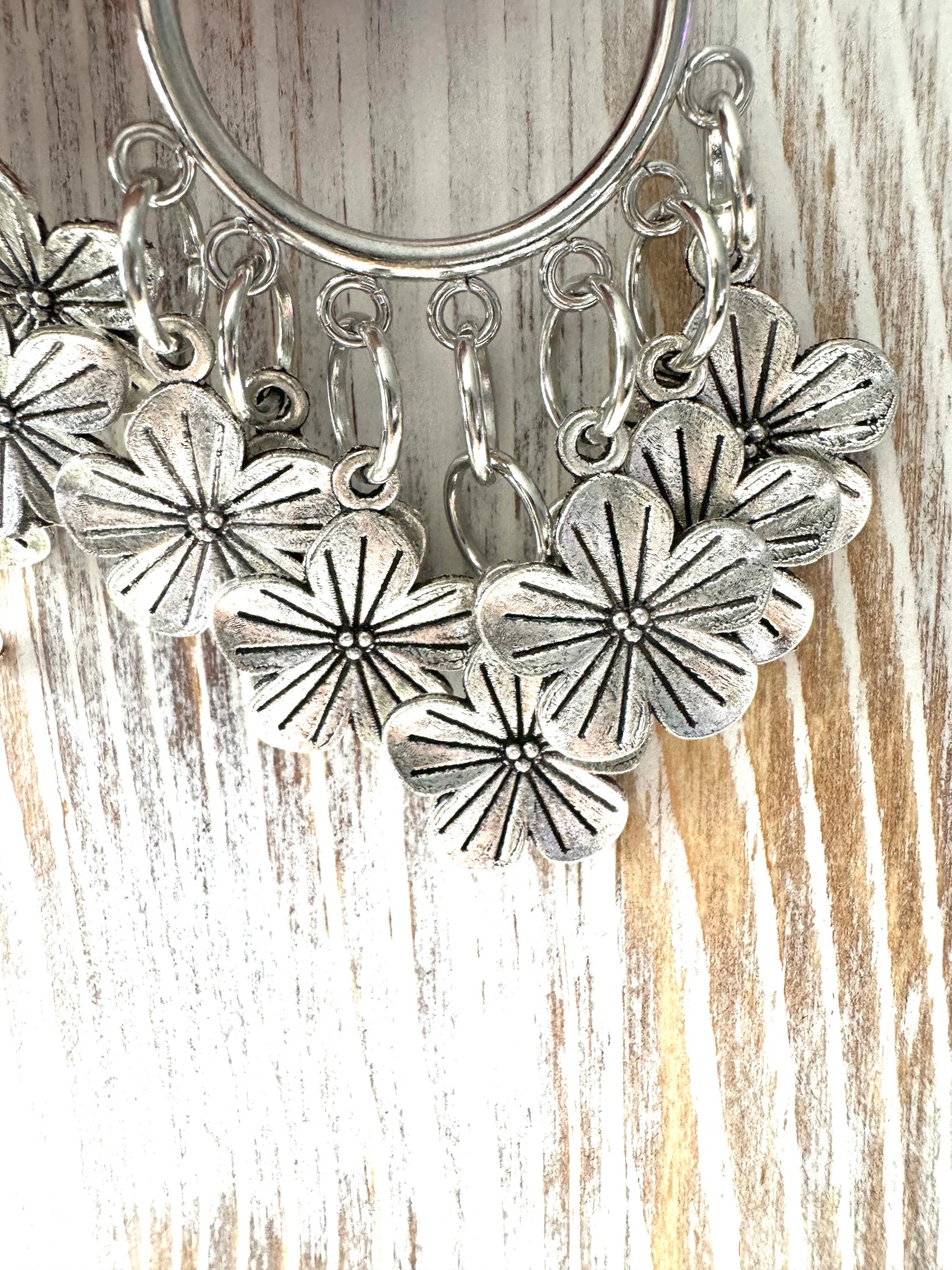 Bohemian Style Plumeria Earrings