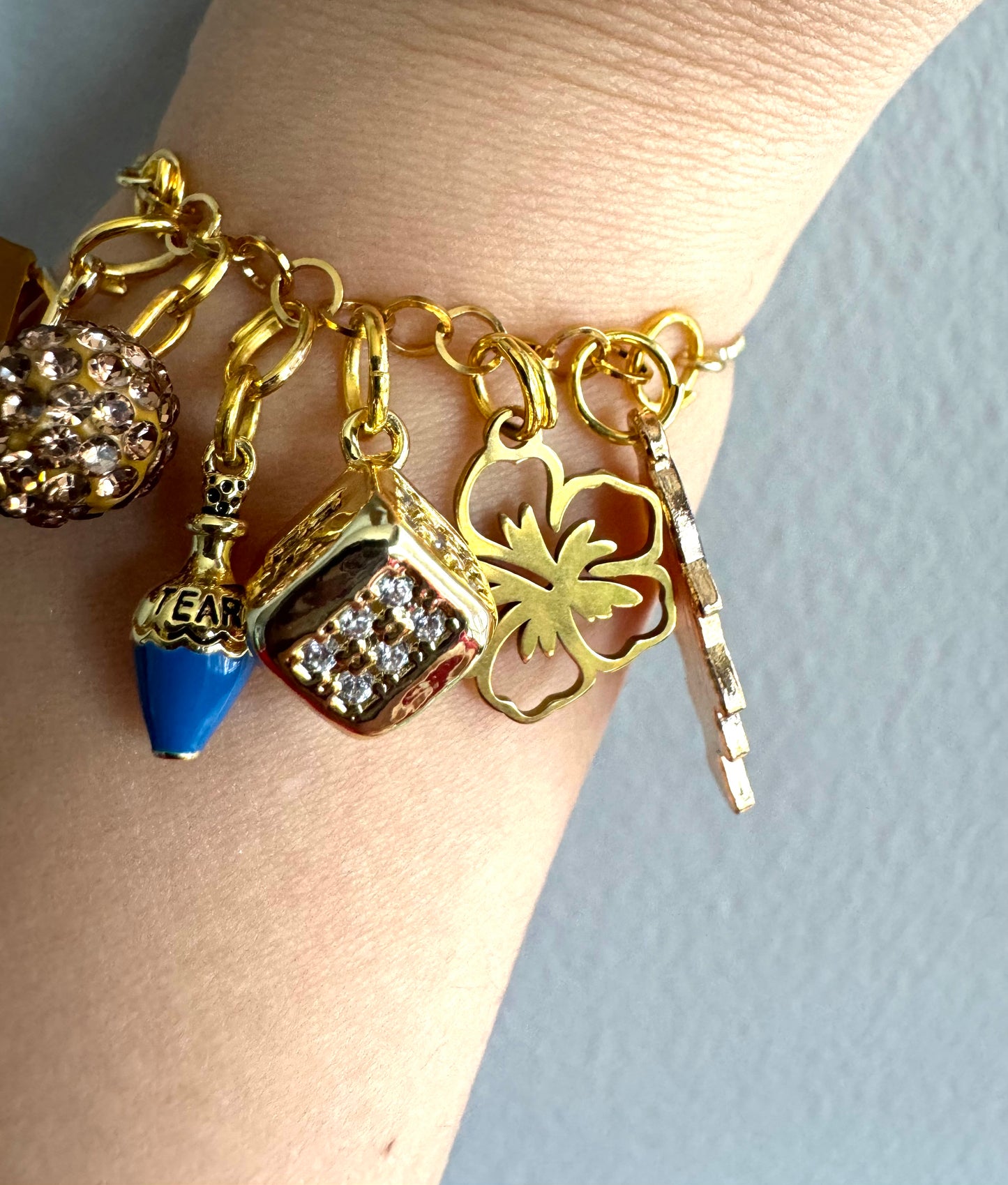 Casino at Sea Charm Bracelet