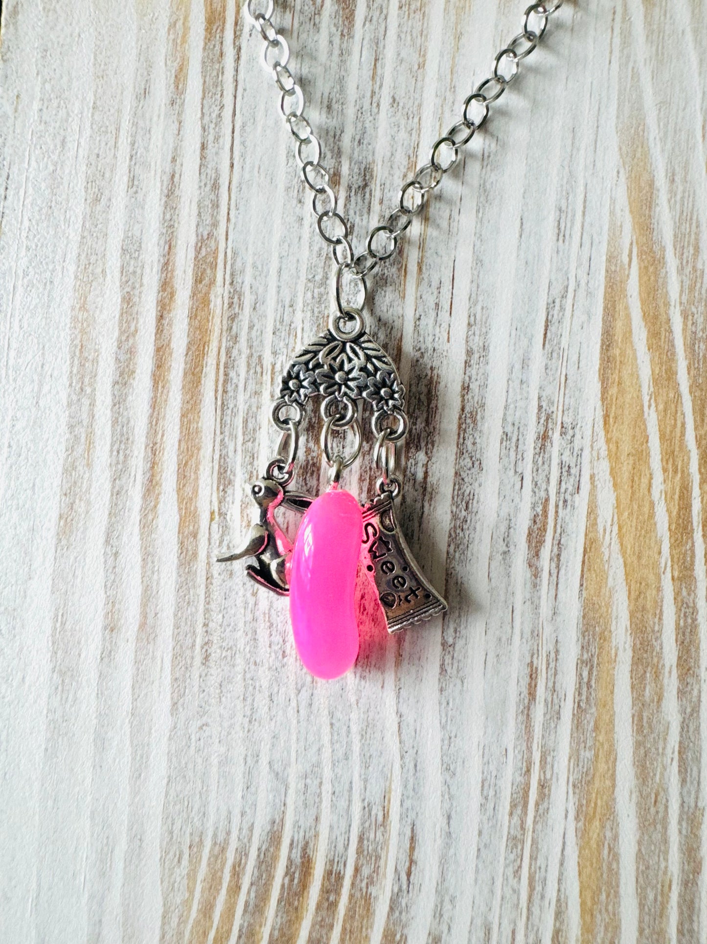 Sweet Easter Basket Necklace