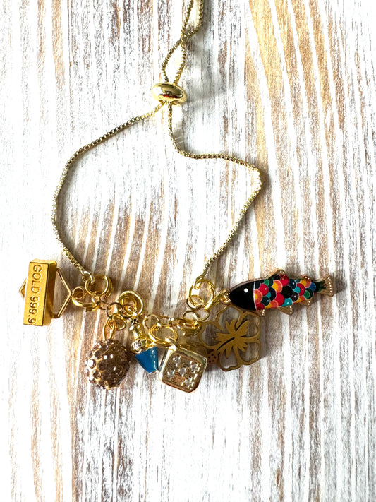 Casino at Sea Charm Bracelet