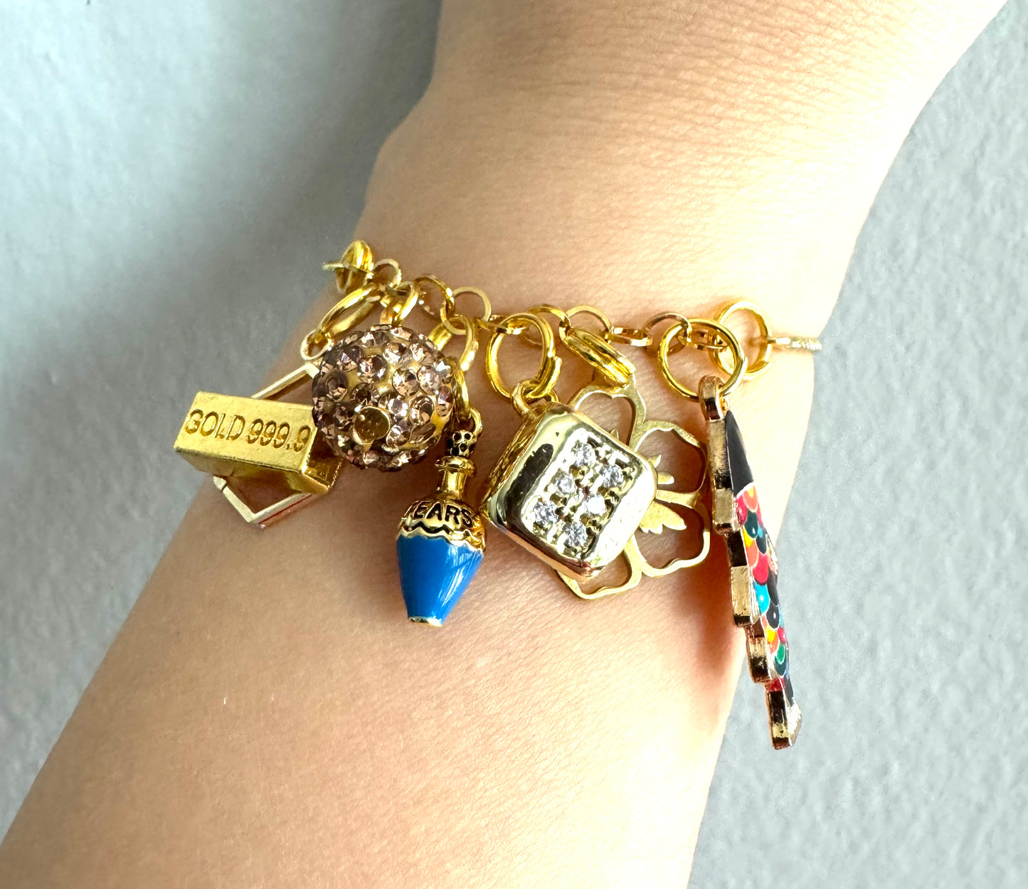 Casino at Sea Charm Bracelet