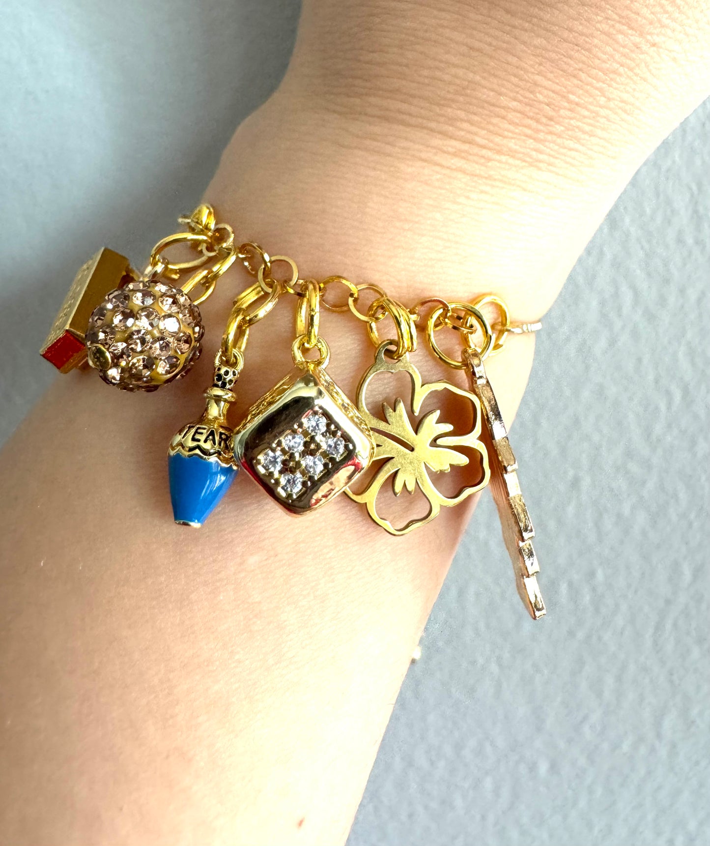 Casino at Sea Charm Bracelet